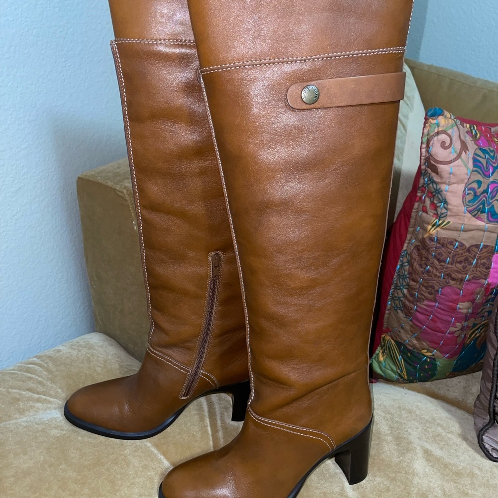 See By Chloe Brown Over the Knee Boots - Picture 4 of 9